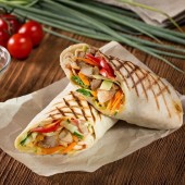 Шаурма классическая на углях