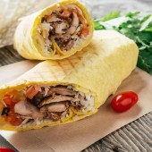 Хитовая шаурма на углях