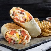 Шаурма от шефа на углях