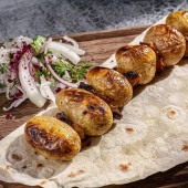 Картофель с салом