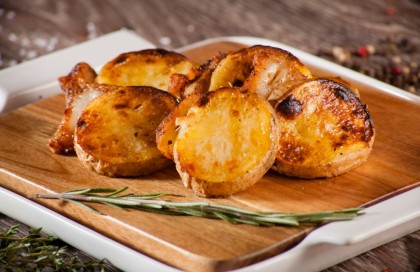 Картофель с курдюком